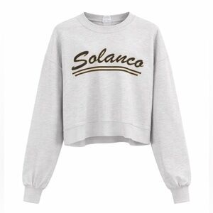 Vintage Cut Cropped ‘Solanco’ Spiritwear Crewneck (Lancaster, Pennsylvania)